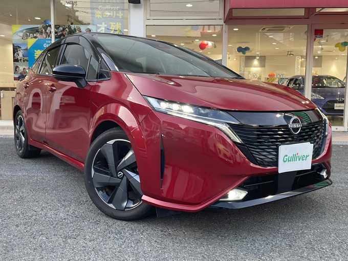 新着情報“オーラG レザーエディション”2022年式ガーネットレッド/スーパーブラック 2トーン入荷しました！