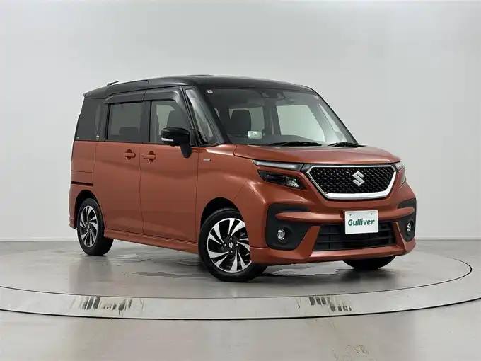 新着情報“ソリオバンディットハイブリッドMV”2022年式フレイムオレンジパールメタリック/ブラック2トーンルーフ入荷しました！