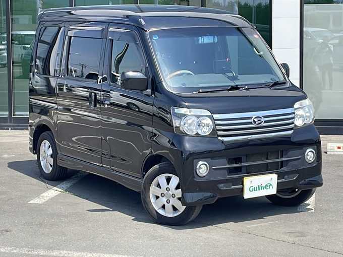 新着情報“アトレーワゴンカスタムターボRS”2016年式ブラックマイカメタリック入荷しました！