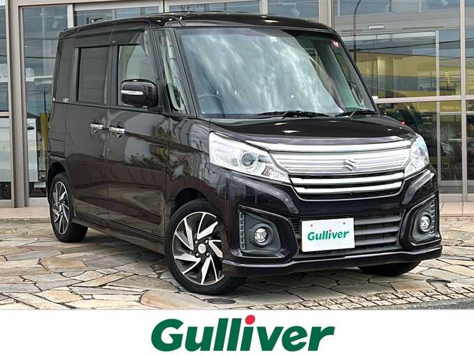 新着情報“スペーシアカスタムXS デュアルカメラブレーキサポート装着車”2017年式ムーンライトバイオレットPM入荷しました！