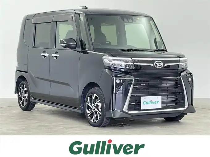 新着情報“タントカスタムX”2022年式ブラックマイカメタリック入荷しました！