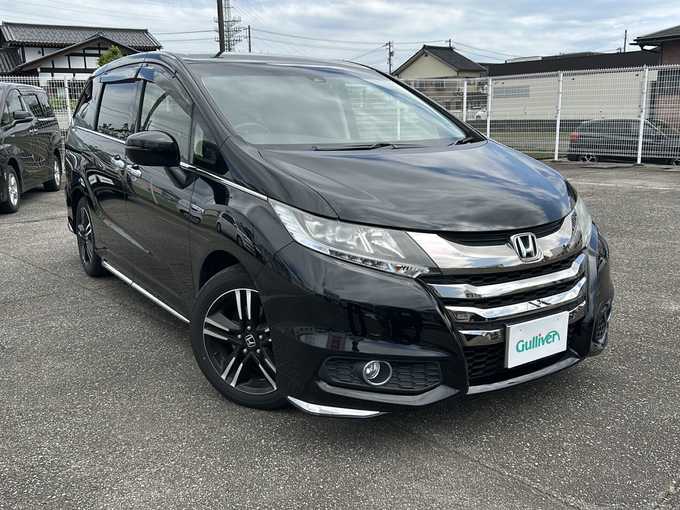 新着情報“オデッセイハイブリッドハイブリッド”2017年式クリスタルブラックパール入荷しました！