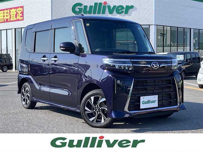 新着情報“タントカスタムX”2023年式クールバイオレットクリスタルシャイン入荷しました！