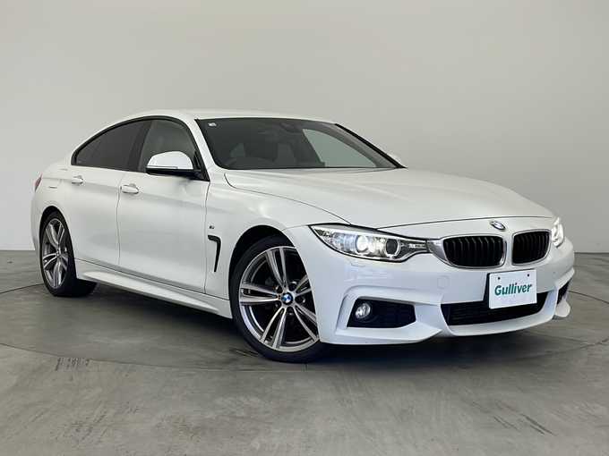 新着情報“４シリーズ420iグランクーペ Mスポーツ”2014年式アルピンホワイトⅢ入荷しました！