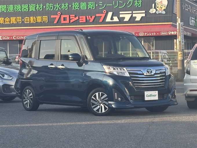 新着情報“ルーミーカスタムG”2019年式レーザーブルークリスタルシャイン入荷しました！