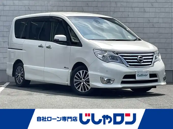 新着情報“セレナハイウェイスター S－ハイブリッド アドバンスドセーフティパッケージ”2014年式ブリリアントホワイトパール入荷しました！