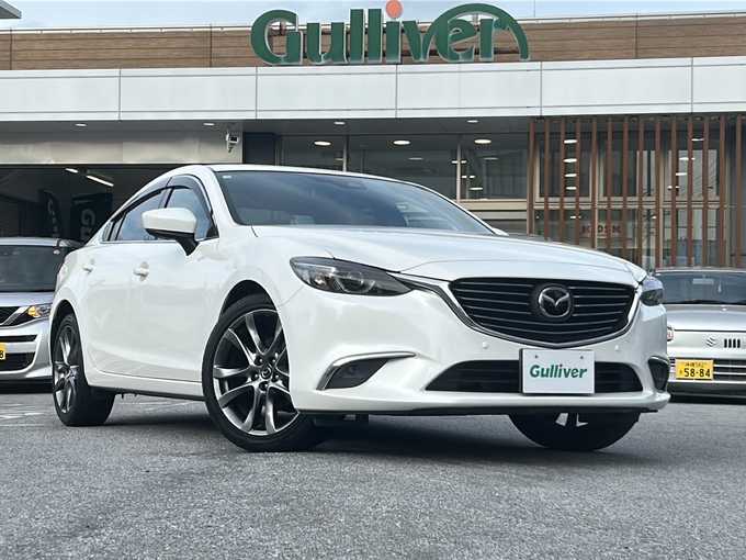 新着情報“アテンザセダン25S Lパッケージ”2018年式スノーフレイクホワイトパールマイカ入荷しました！