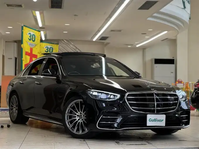 新着情報“Ｓ４００ｄ4マチック AMGライン”2021年式オブシディアンブラック入荷しました！