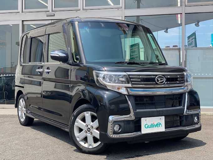 新着情報“タントカスタムRS トップエディションSAⅢ”2017年式ブラックマイカメタリック入荷しました！