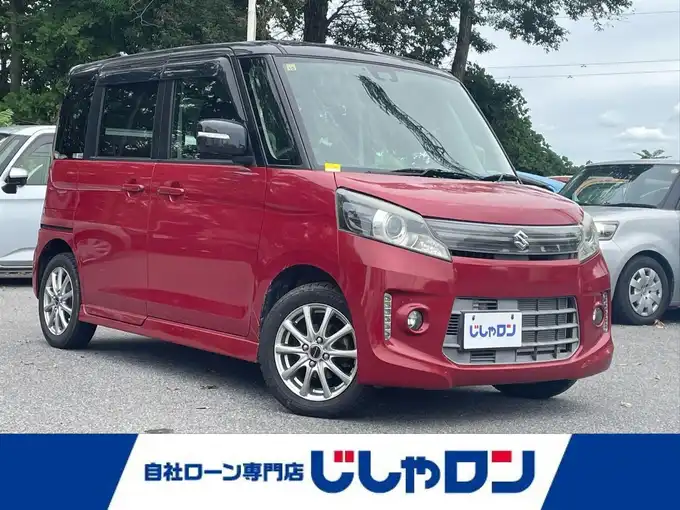 新着情報“スペーシアカスタムXS”2014年式フェニックスレッドパール/ブルーイッシュブラックパール入荷しました！
