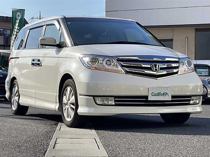 新着情報“エリシオンプレステージS HDDナビスペシャルパッケージ”2009年式プレミアムホワイトパール入荷しました！