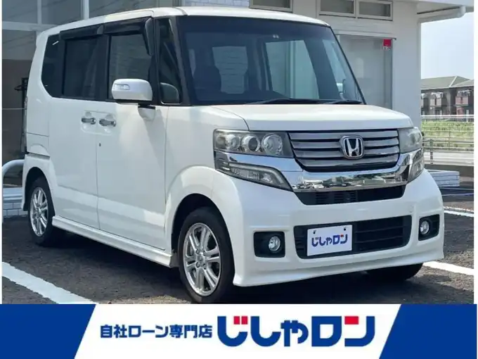 新着情報“Ｎ－ＢＯＸカスタムG・Lパッケージ”2012年式プレミアムホワイトパール入荷しました！