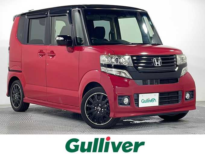 新着情報“Ｎ－ＢＯＸカスタムG特別仕様車ターボSSパッケージ”2015年式ミラノレッド入荷しました！