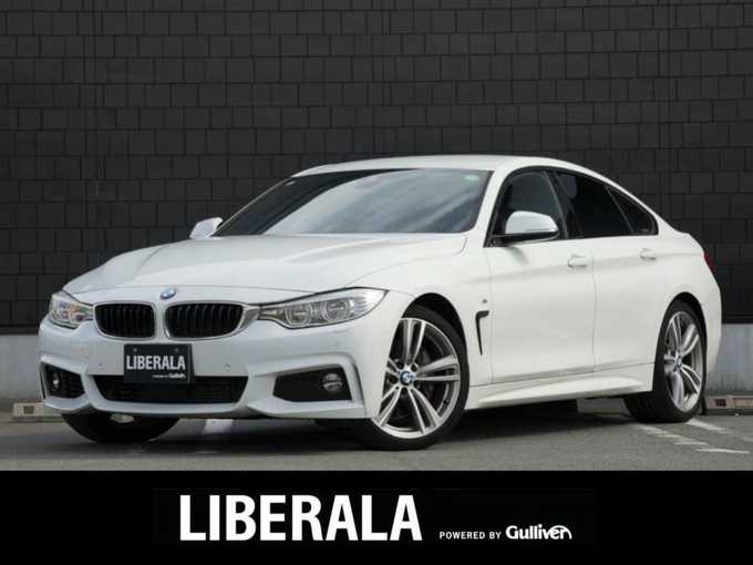 新着情報“４シリーズ435iグランクーペ Mスポーツ”2014年式アルピンホワイトⅢ入荷しました！