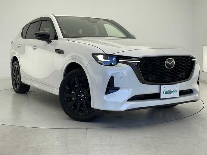 新着情報“ＣＸ－６０XD HV エクスクルーシブスポーツ”2023年式ロジウムホワイトプレミアムメタリック入荷しました！