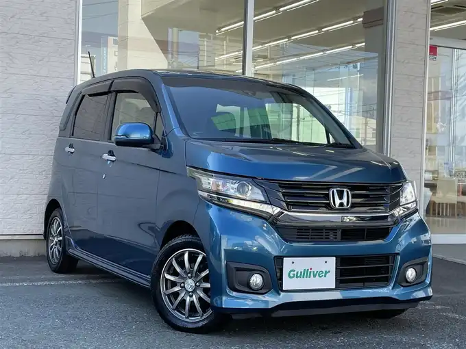 新着情報“Ｎ－ＷＧＮカスタムG・ターボパッケージ”2014年式ホライゾンターコイズパール入荷しました！