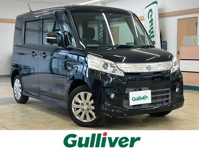 新着情報“スペーシアカスタムGS（レーダーブレーキサポート装着車）”2014年式ブルーイッシュブラックパール3入荷しました！