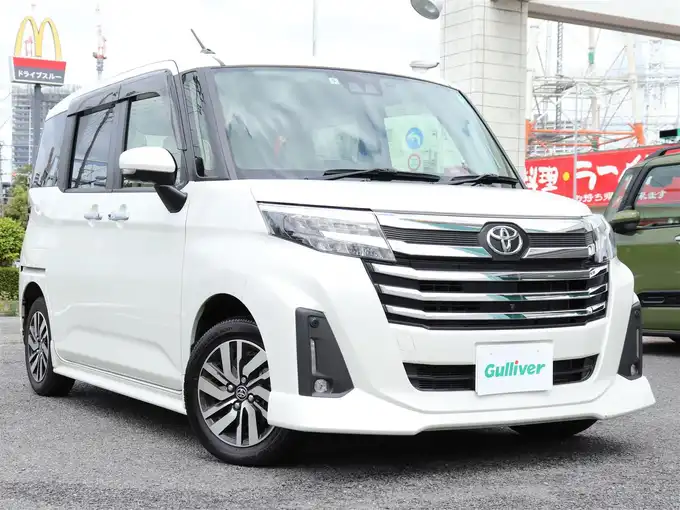 新着情報“ルーミーカスタムG”2022年式パールホワイトⅢ入荷しました！