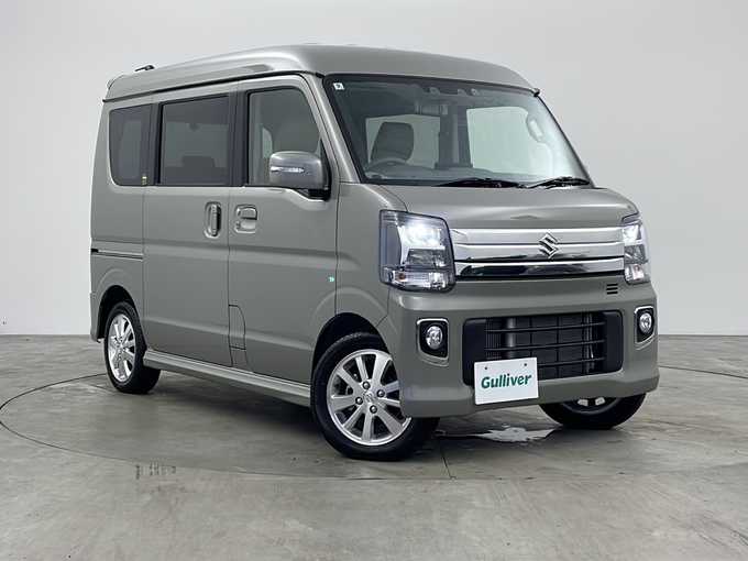 新着情報“エブリイワゴンPZターボ ハイルーフ”2024年式モスグレーメタリック入荷しました！