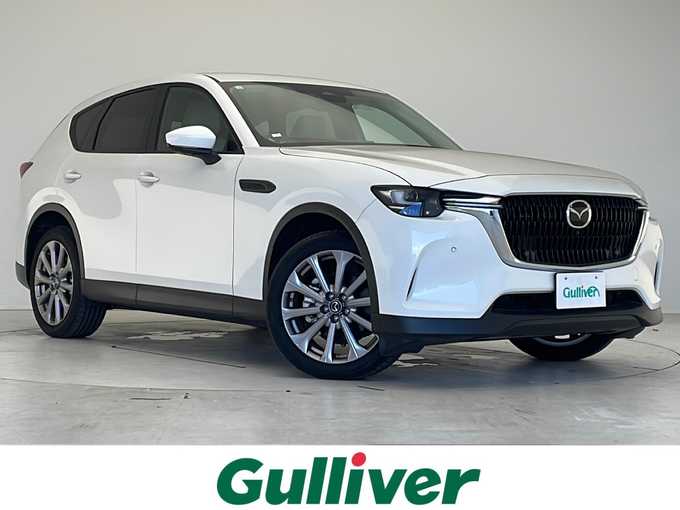 新着情報“ＣＸ－６０XD Lパッケージ”2023年式ロジウムホワイトプレミアムメタリック入荷しました！