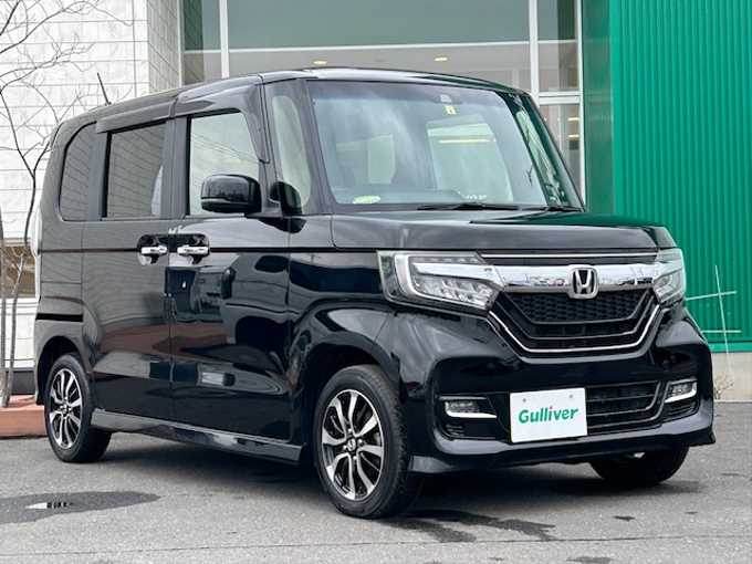 新着情報“Ｎ－ＢＯＸカスタムG・Lホンダセンシング”2019年式クリスタルブラックパール入荷しました！