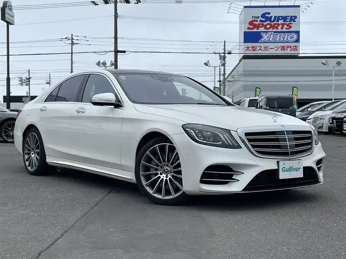 新着情報“ＳクラスS400d 4マチック スポーツリミテッド”2020年式ダイヤモンドホワイト入荷しました！