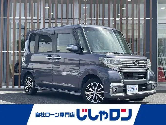 新着情報“タントカスタムX トップエディションSAⅢ”2017年式メテオライトグレーイリュージョナルP入荷しました！