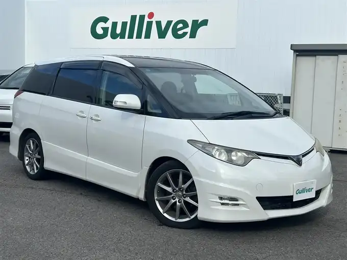 新着情報“エスティマアエラス Sパッケージ”2006年式ホワイトパールクリスタルシャイン入荷しました！