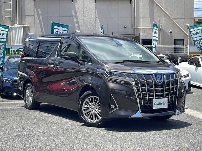新着情報“アルファードハイブリッドハイブリッドG Fパッケージ”2019年式グラファイトM入荷しました！