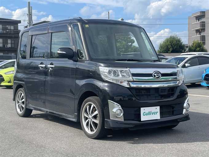 新着情報“タントカスタムRS SA”2014年式ブラックマイカメタリック入荷しました！