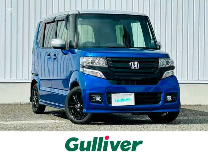新着情報“Ｎ－ＢＯＸカスタムG特別仕様車SSパッケージ”2016年式ブリリアントスポーティブルーメタリック2トーン入荷しました！