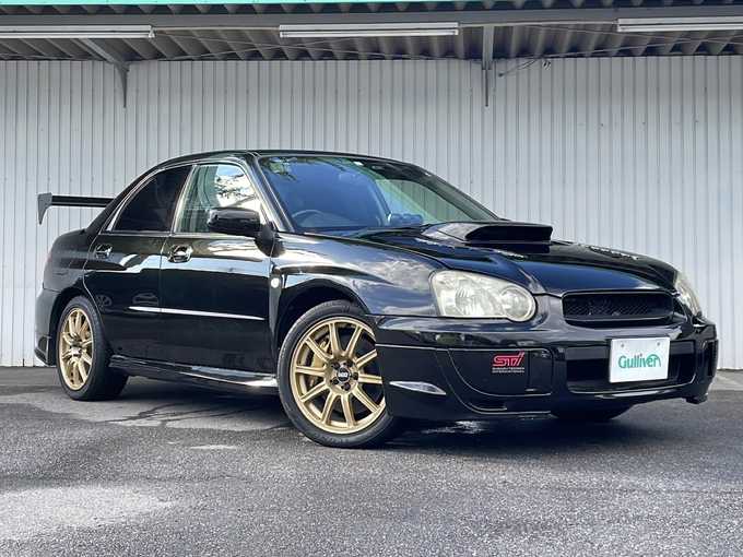 新着情報“インプレッサWRX STi”2003年式黒入荷しました！