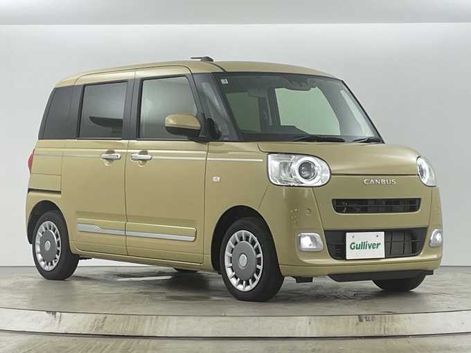 新着情報“ムーヴキャンバスセオリーGターボ”2025年式サンドベージュメタリック入荷しました！