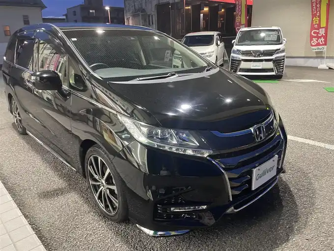 新着情報“オデッセイアブソルート・ホンダセンシング”2019年式クリスタルブラックパール入荷しました！