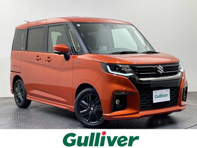 新着情報“ソリオハイブリッドSZ”2023年式フレイムオレンジPM入荷しました！