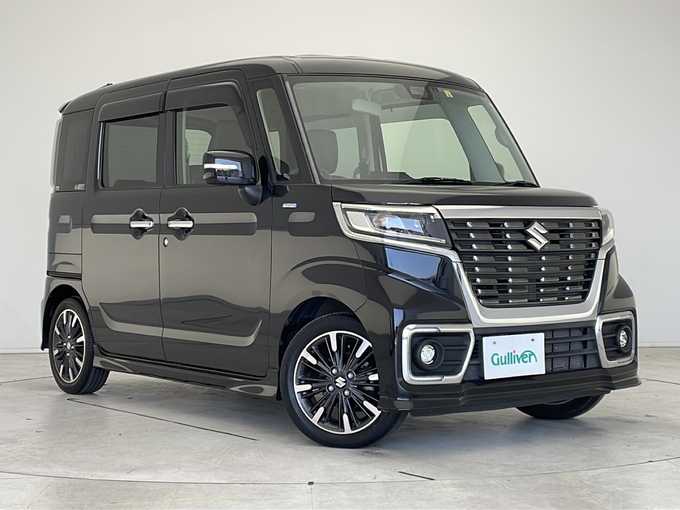 新着情報“スペーシアカスタムハイブリッドXS”2020年式ブルーイッシュブラックパール3入荷しました！