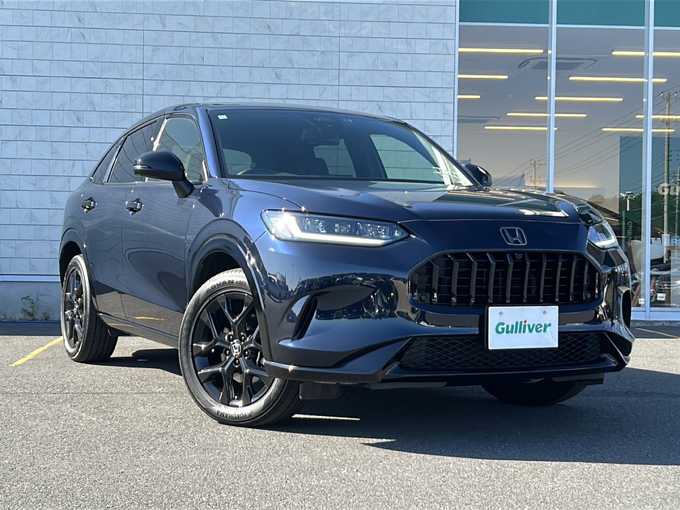 新着情報“ＺＲ－Ｖe:HEV Z特別仕様車ブラックスタイル”2024年式ミッドナイトブルービームM入荷しました！