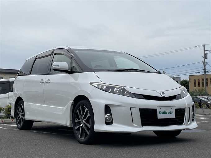 新着情報“エスティマアエラス”2014年式ホワイトパールクリスタルシャイン入荷しました！
