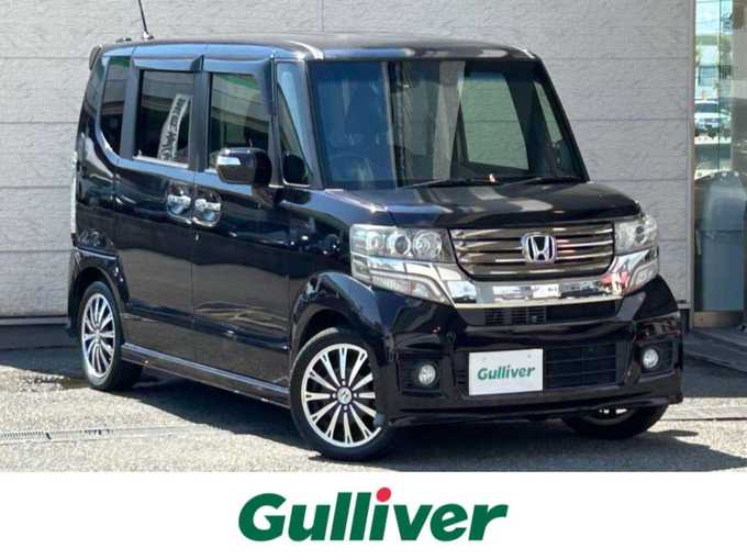 新着情報“Ｎ－ＢＯＸカスタム2トーンカラースタイル G特別仕様車ターボSSパッケージ”2014年式プレミアムゴールドパープルパール入荷しました！
