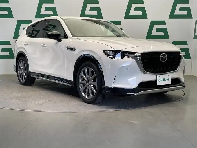 新着情報“ＣＸ－６０25S エクスクルーシブモード”2023年式ロジウムホワイトプレミアムメタリック入荷しました！