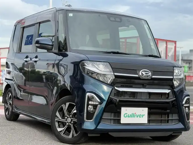 新着情報“タントカスタムX”2019年式レーザーブルークリスタルシャイン入荷しました！