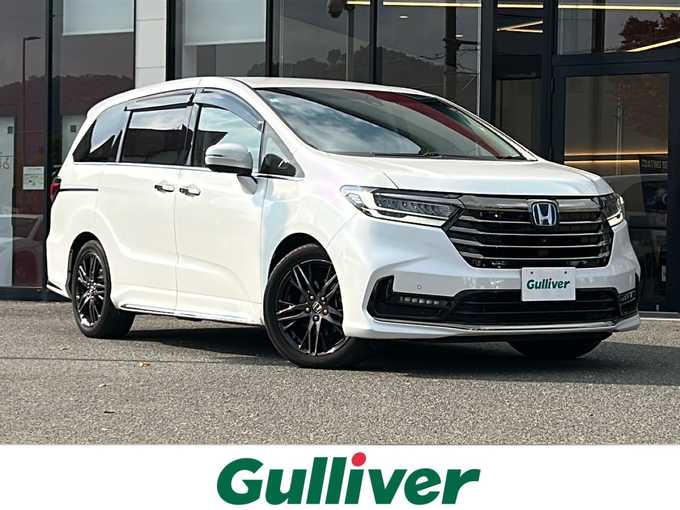 新着情報“オデッセイハイブリッドe:HEVアブソルート・EX”2022年式プラチナホワイトパール入荷しました！