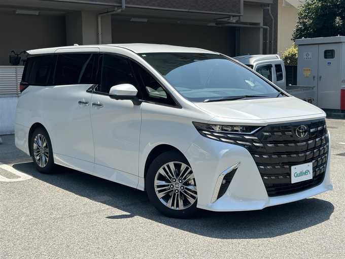 新着情報“アルファードハイブリッドハイブリッド Z”2024年式プラチナホワイトパールマイカ入荷しました！