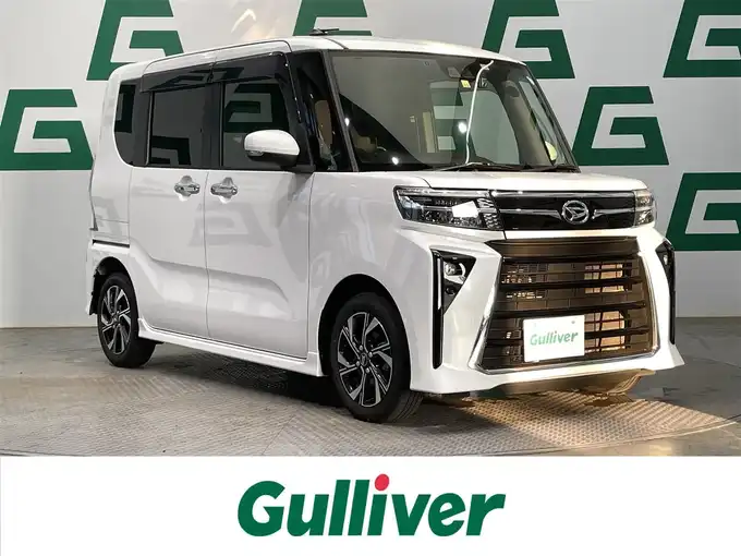 新着情報“タントカスタムX”2023年式シャイニングホワイトパール入荷しました！