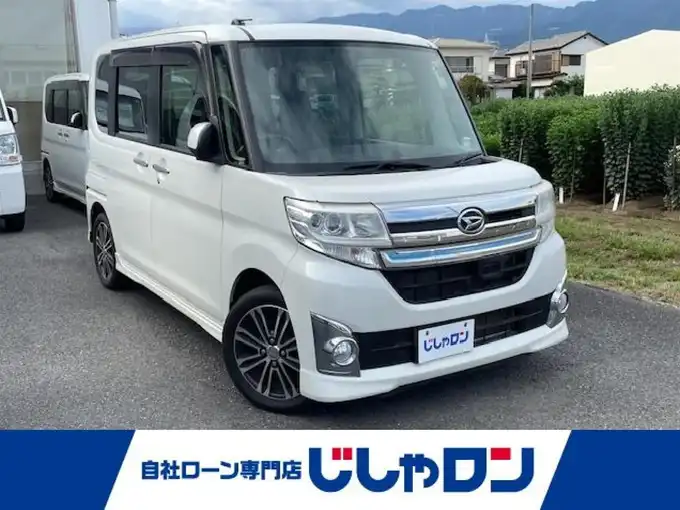 新着情報“タントカスタムRS スマートセレクションSA&SN”2014年式パールホワイトⅢ入荷しました！