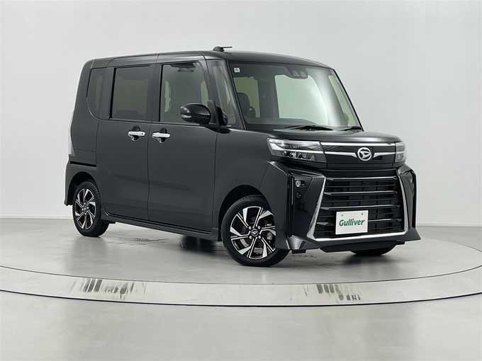 新着情報“タントカスタムX”2024年式ブラックマイカメタリック入荷しました！