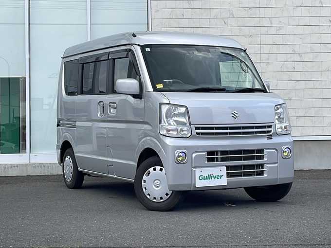 新着情報“エブリイジョインターボ（レーダーブレーキサポート装着車）”2018年式シルキーシルバーメタリック入荷しました！