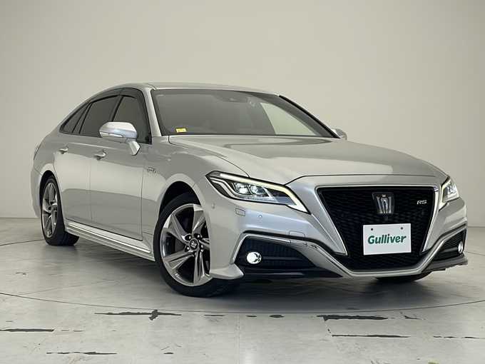 新着情報“クラウンハイブリッドRSアドバンス”2019年式シルバーM入荷しました！