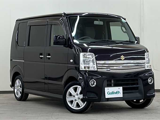 新着情報“エブリイワゴンPZターボスペシャル”2014年式ミステリアスバイオレットパール入荷しました！