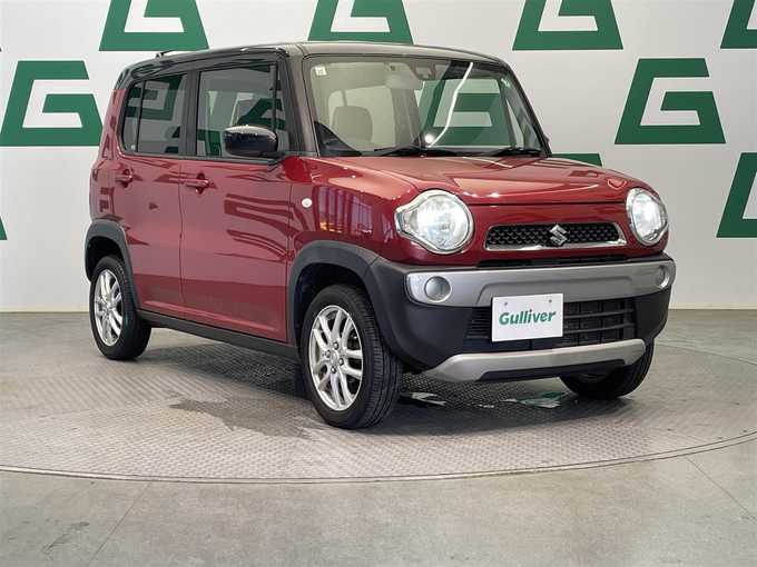 新着情報“ハスラーGセットオプション装着車”2015年式フェニックスレッドパール/ブルーイッシュブラックパール入荷しました！